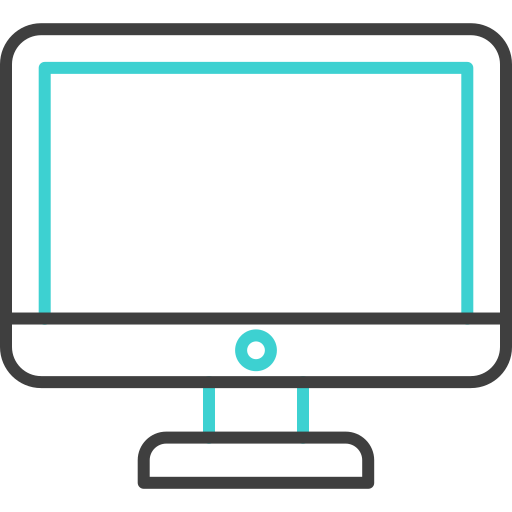 computer Generic color outline icon