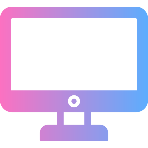 컴퓨터 Generic gradient fill icon