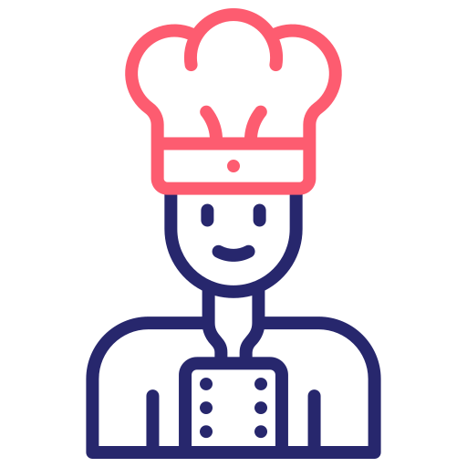 Chef Generic color outline icon
