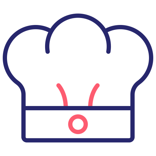 sombrero de cocinero Generic color outline icono