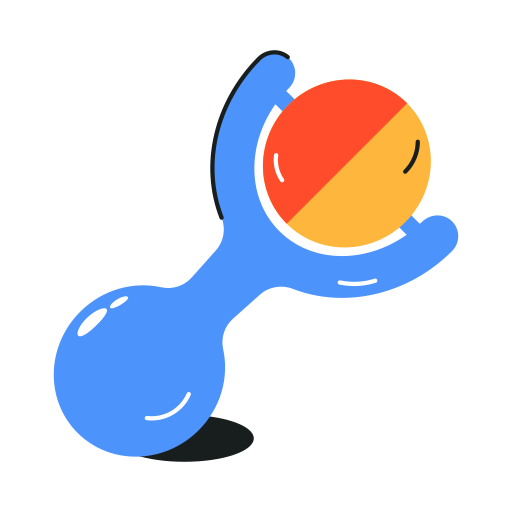 Rattle Generic color fill icon