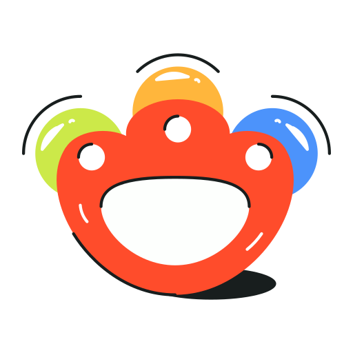 딸랑이 Generic color fill icon