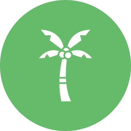 kokosnussbaum Generic color fill icon
