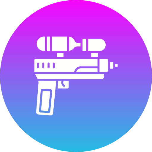 Water gun Generic gradient fill icon