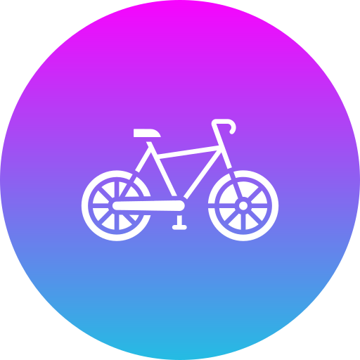 Bicycle Generic gradient fill icon