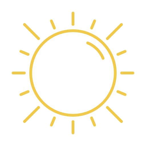 Sun Generic color outline icon