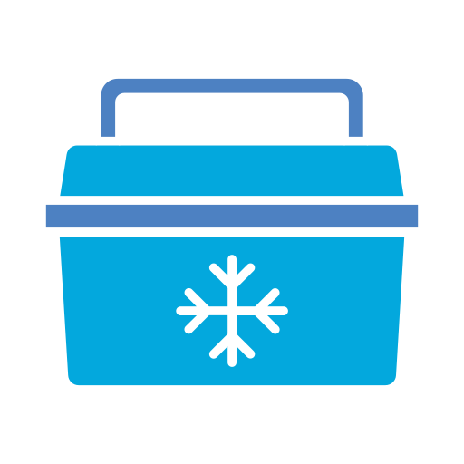 Ice box Generic color fill icon