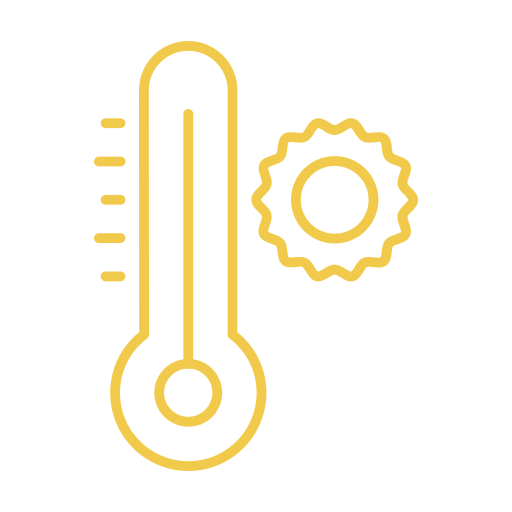 temperatura Generic color outline ikona