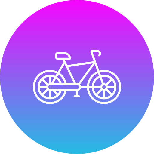 Велосипед Generic gradient fill иконка