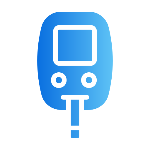 Glucose meter Generic gradient fill icon
