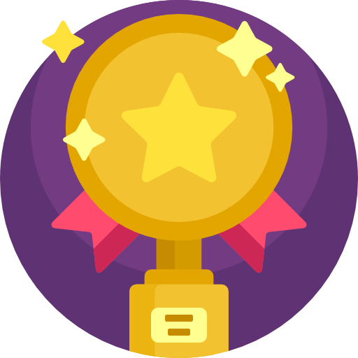 recompensa Detailed Flat Circular Flat icono