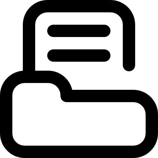 フォルダ Super Basic Omission Outline icon