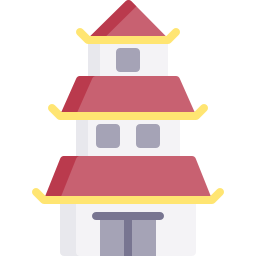 Японский замок Special Flat иконка
