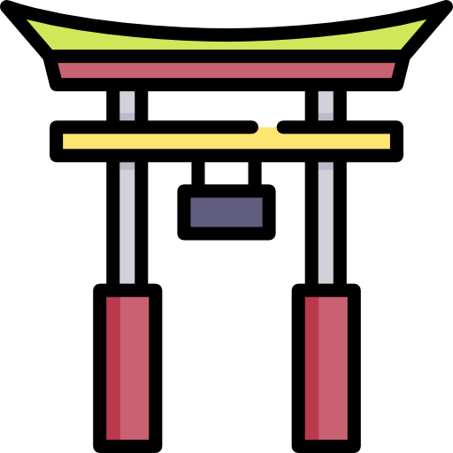 portão torii Special Lineal color Ícone