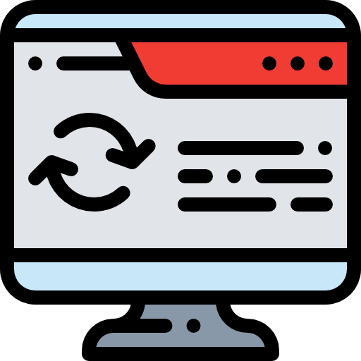 sitio web Detailed Rounded Lineal color icono