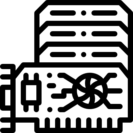 ラムメモリ Detailed Rounded Lineal icon