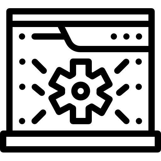 체계 Detailed Rounded Lineal icon