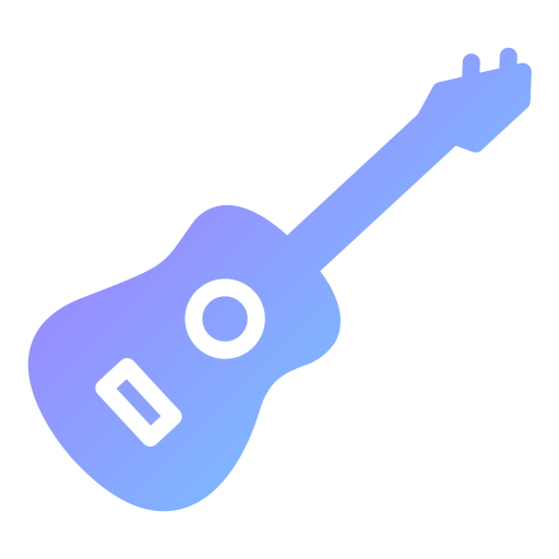 guitarra Generic gradient fill icono