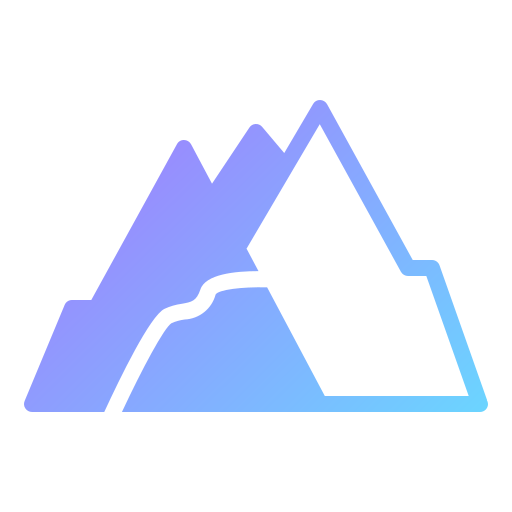 Mountain Generic gradient fill icon