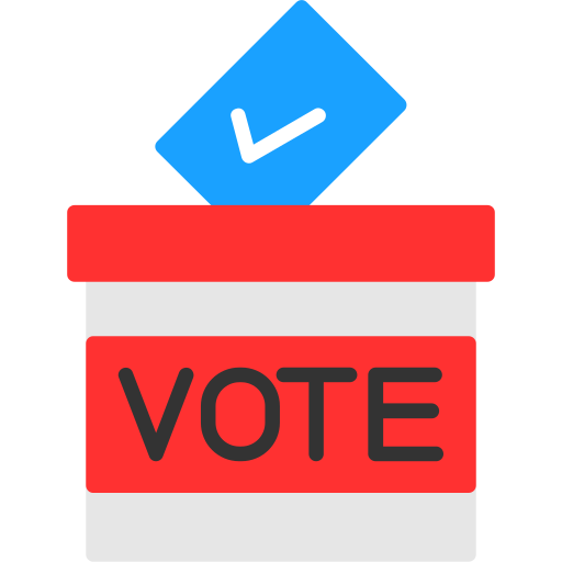 Elections Generic color fill icon