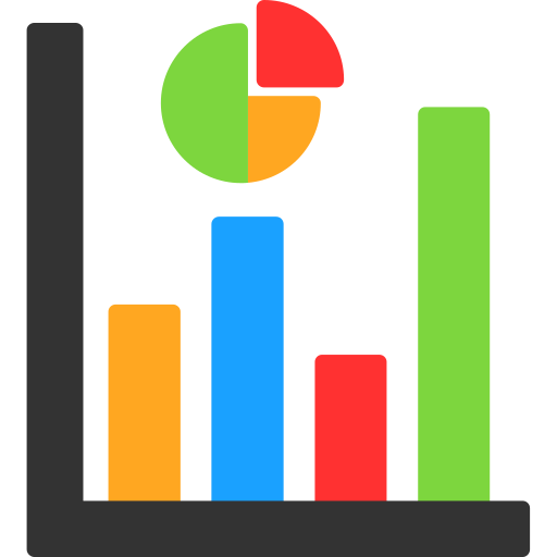 Graphic chart Generic color fill icon