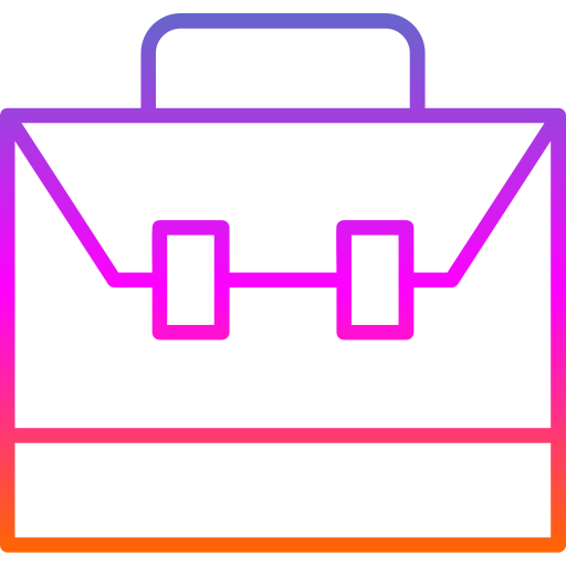 Briefcase Generic gradient outline icon