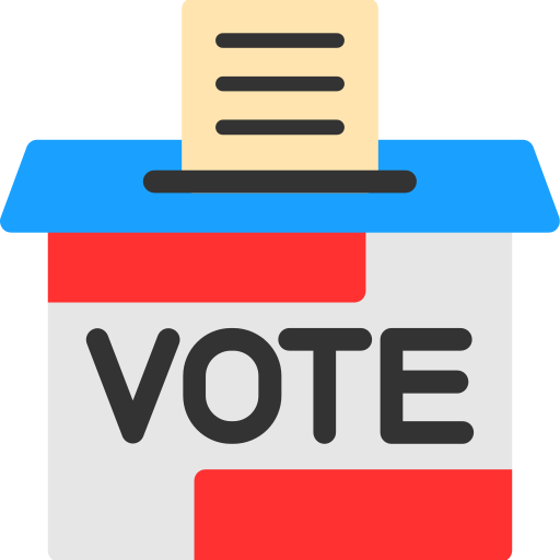 투표권 Generic color fill icon