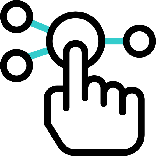 oddziaływać Basic Accent Outline ikona