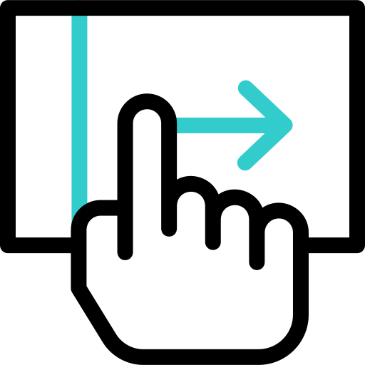 Slide Basic Accent Outline icon