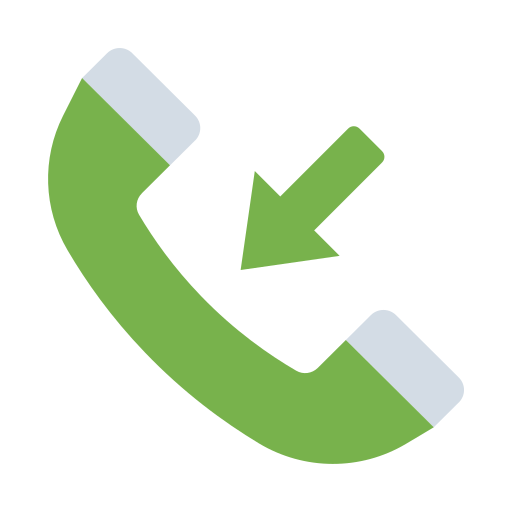 Incoming call Generic color fill icon