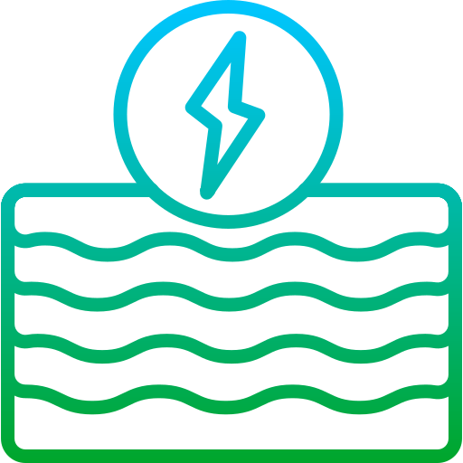 energia dell'acqua Generic gradient outline icona
