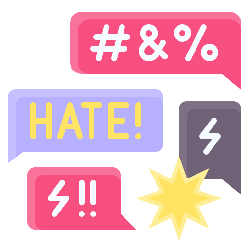Cyberbullying Generic color fill icon