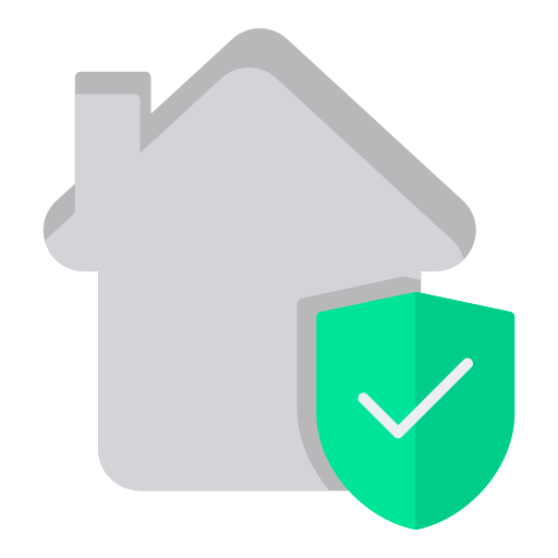 住宅保険 Generic color fill icon