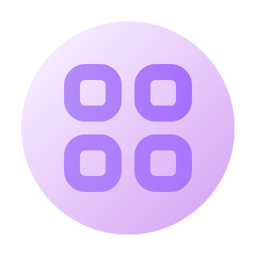 aplikacje Generic gradient fill ikona