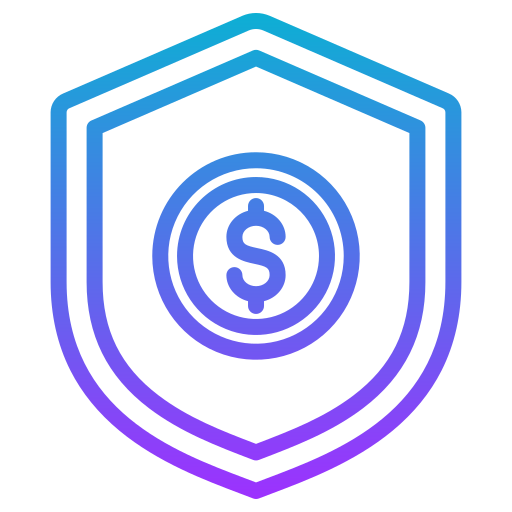 Secure Generic gradient outline icon