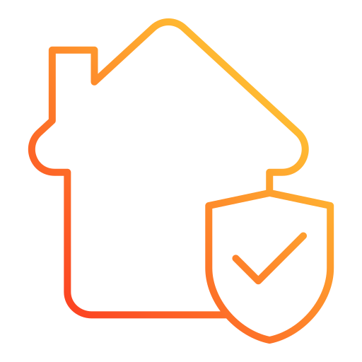 住宅保険 Generic gradient outline icon