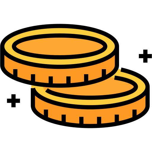moneta Generic color lineal-color ikona