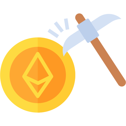 ethereum-mining Generic color fill icon