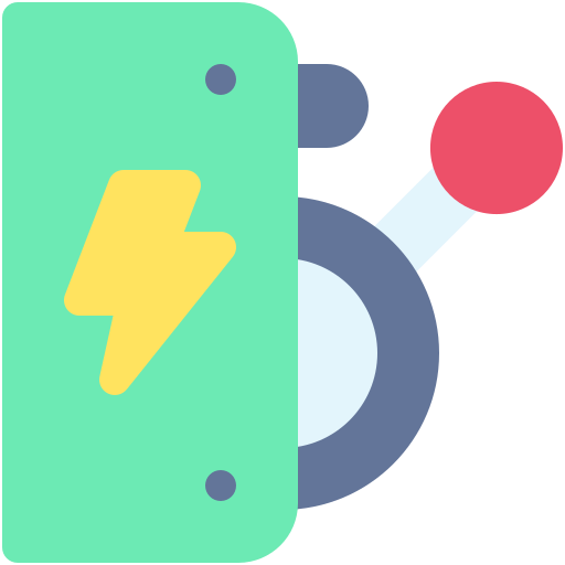 Knife switch Generic color fill icon