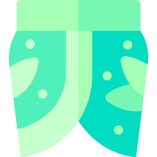 ビーチ Basic Rounded Flat icon
