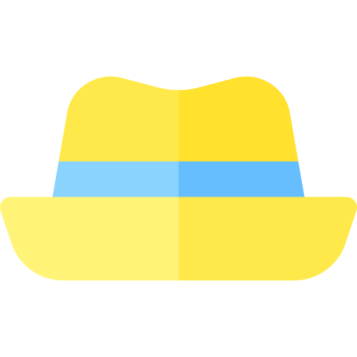 cappello da sole Basic Rounded Flat icona