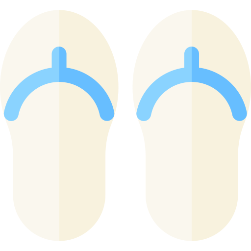 ビーチサンダル Basic Rounded Flat icon