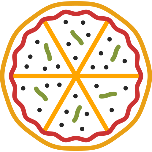 pizza Generic color outline icono