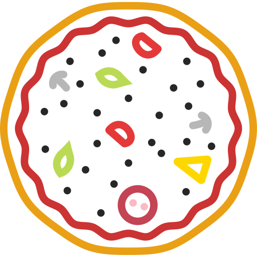 pizza Generic color outline icono