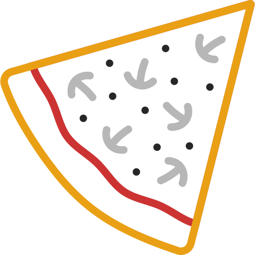 pizza Generic color outline icono