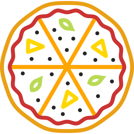 pizza Generic color outline icono