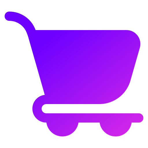 wózek sklepowy Generic gradient fill ikona