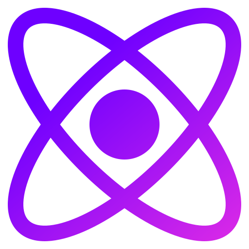 atom Generic gradient fill ikona