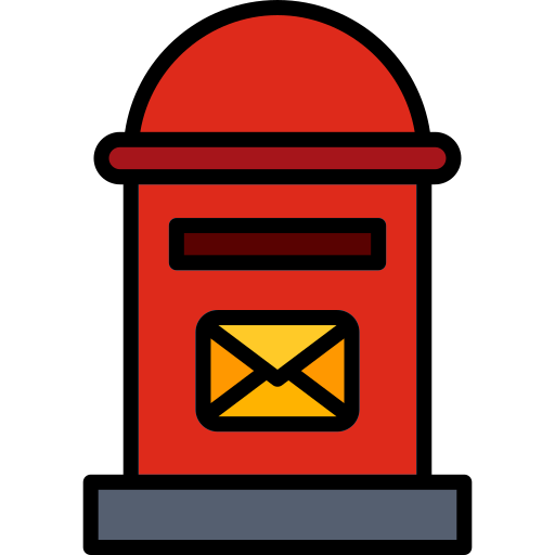 Postbox Generic color lineal-color icon