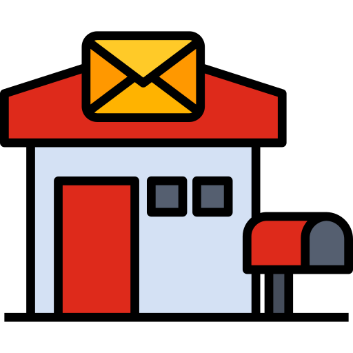 bureau de poste Generic color lineal-color Icône